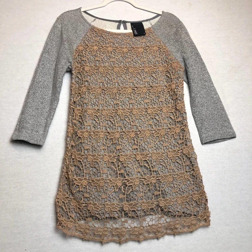 ANTHRO Dolan Le Pompe Eyelet Sweatshirt S - Picture 3 of 8